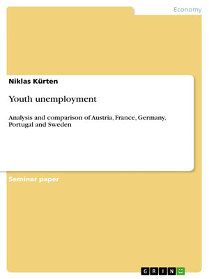 cover image of Youth unemployment